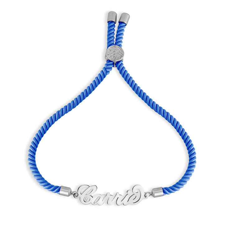Cord Name Bracelet